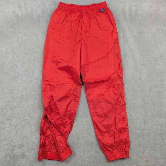 Charles River Apparel Track Pants L 14/16 Youth Red Nylon Wind Pants Gorpcore — photo 2